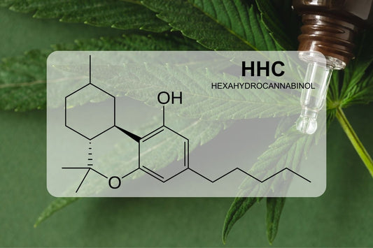 Estructura molecular de HHC