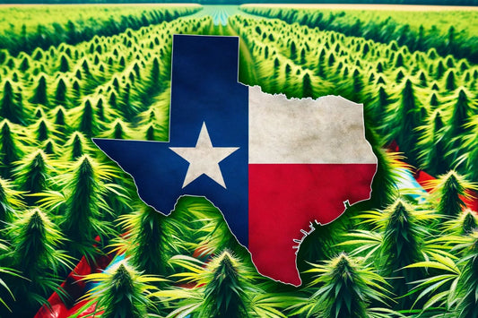 Bandera y mapa de Texas EE.UU.