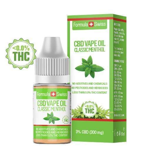 Aceite de Vape de CBD Classic Mentol