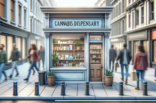 Un pequeño dispensario de cannabis