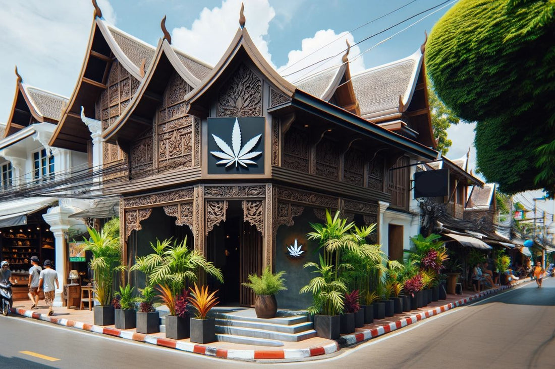 Dispensario de cannabis en Tailandia