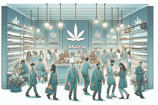 Dispensario de cannabis canadiense