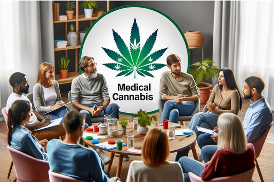 Debate en grupo sobre el cannabis