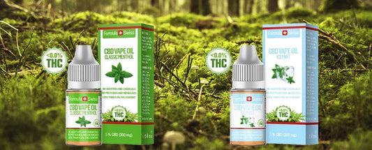 Más aromas de nuestro aceite de vape de CBD ahora también están disponibles con un 5% de CBD