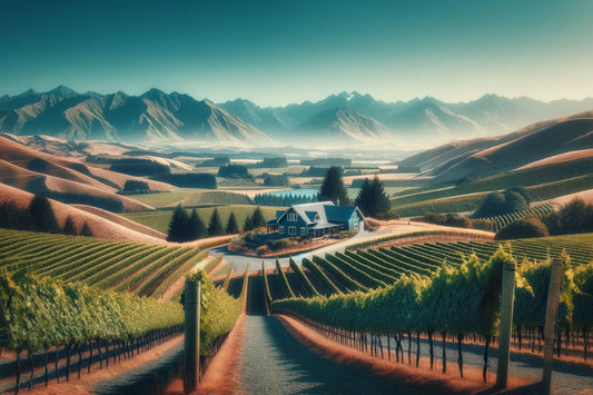 Un viñedo en Nueva Zelanda
