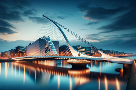 Puente Samuel Beckett, Dublín Irlanda