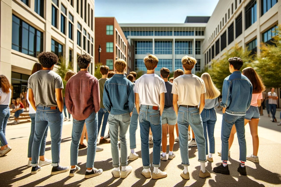 Un grupo de adolescentes