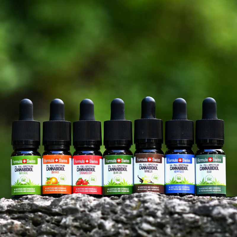 Aceite de cannabis orgánico de Suiza