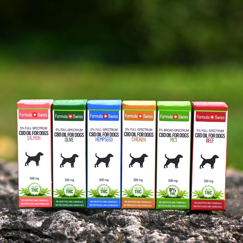 Comprar aceite de CBD para mascotas
