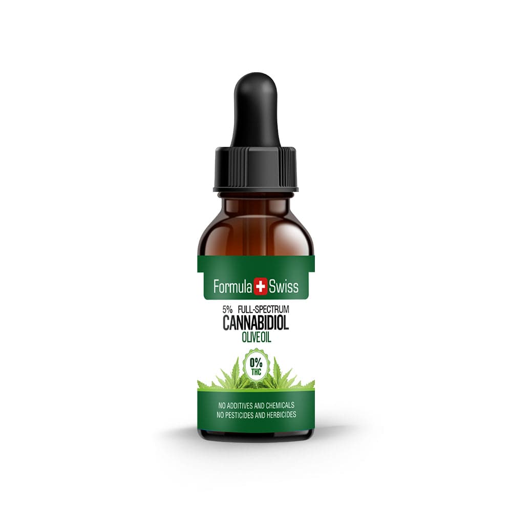 Aceite de CBD en aceite de oliva 0.0% THC