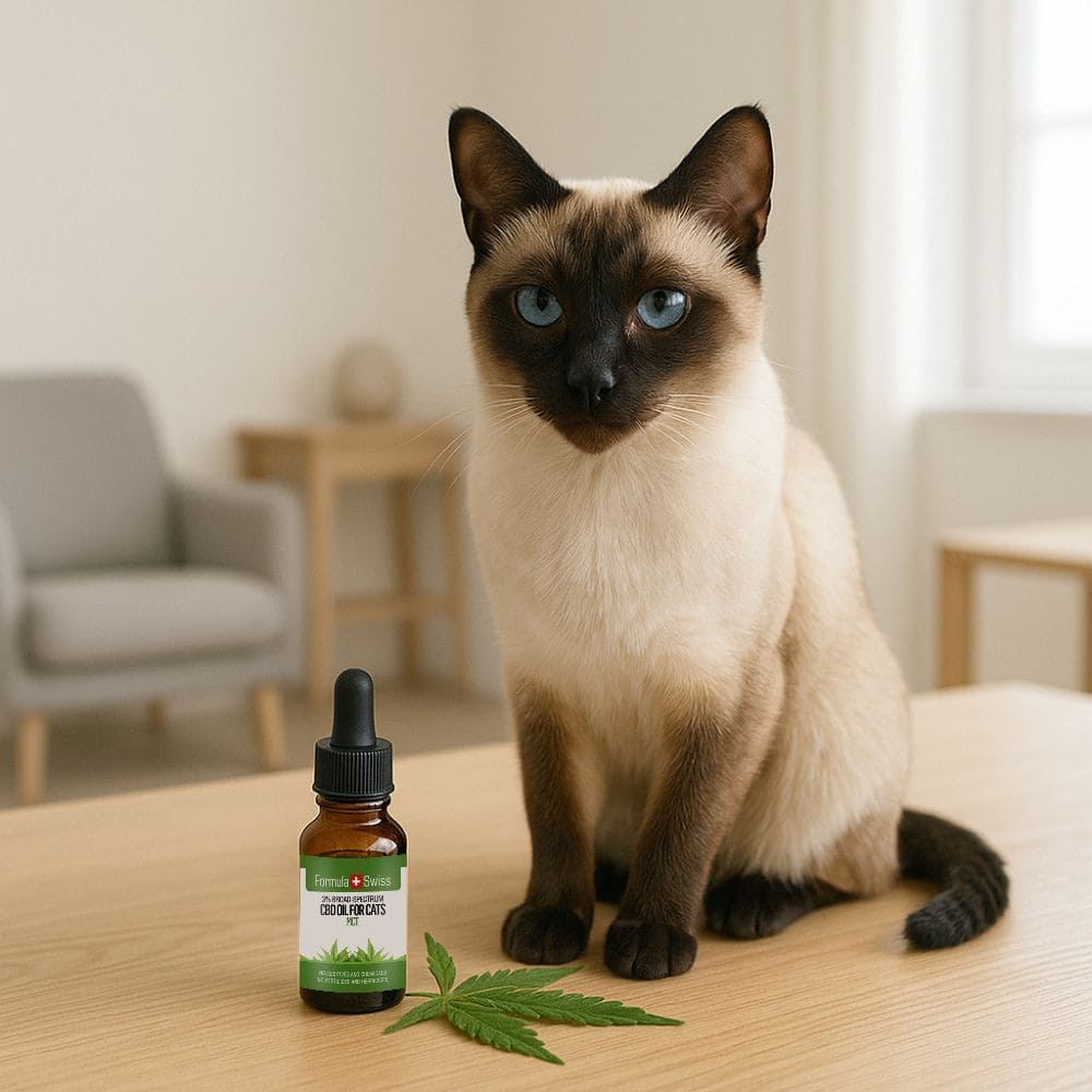 Aceite de CBD para gatos MCT Aceite