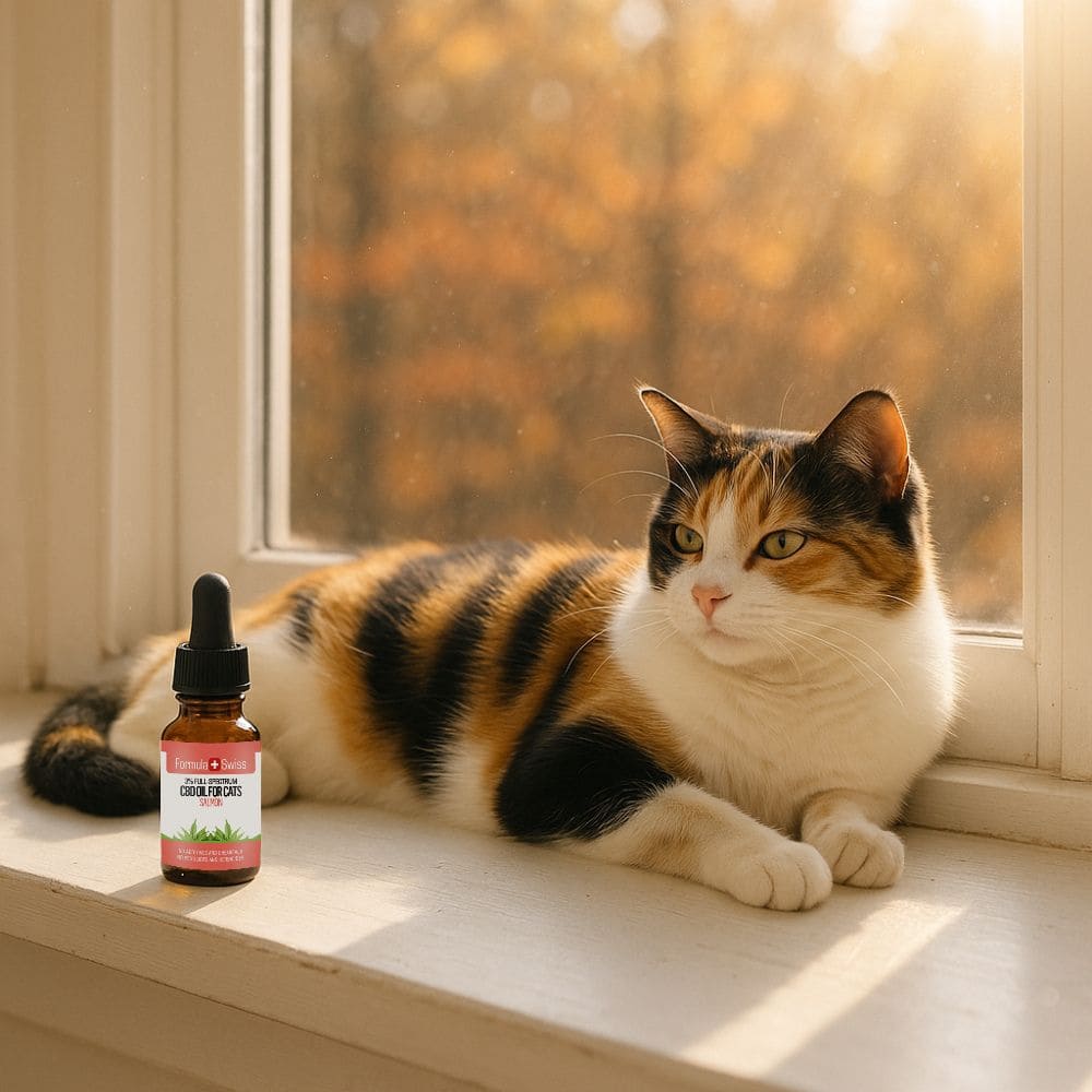 Aceite de CBD para gatos Salmón
