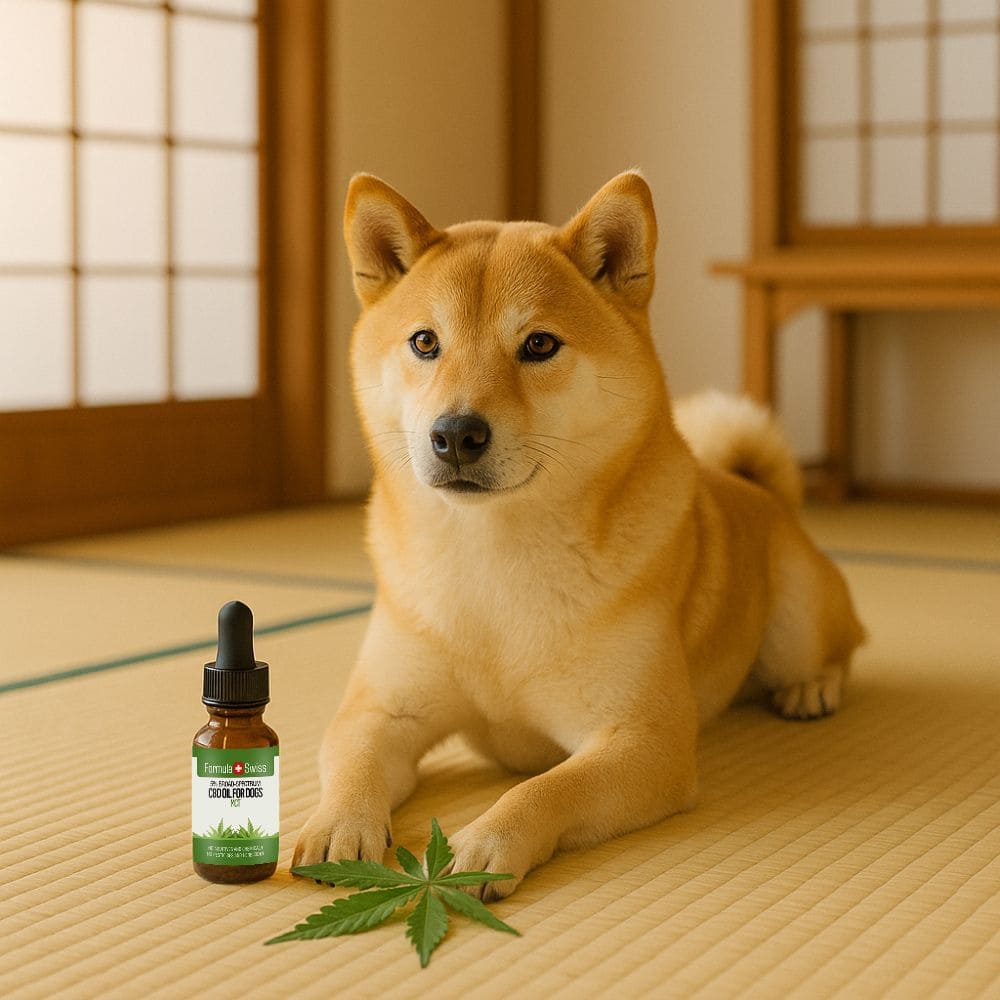 Aceite de CBD para perros Aceite de MCT