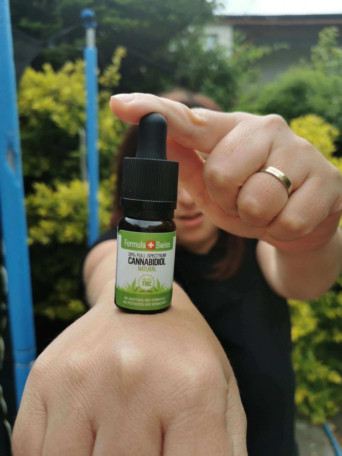 Formula Swiss Aceite de CBD en aceite natural