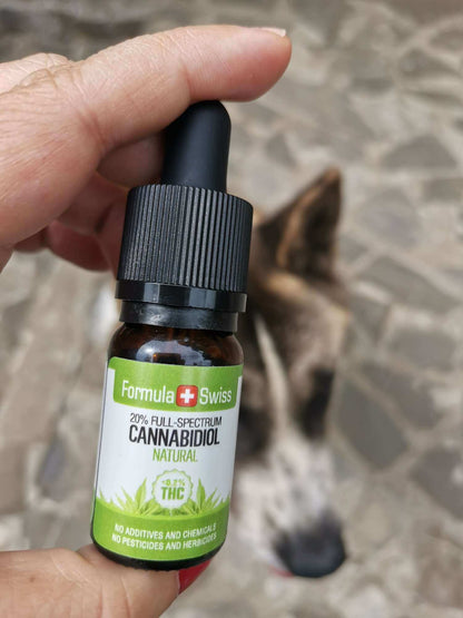 Formula Swiss Aceite de CBD en aceite natural