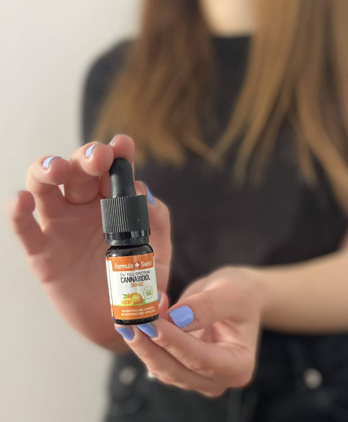Formula Swiss Aceite de CBD en aceite de naranja