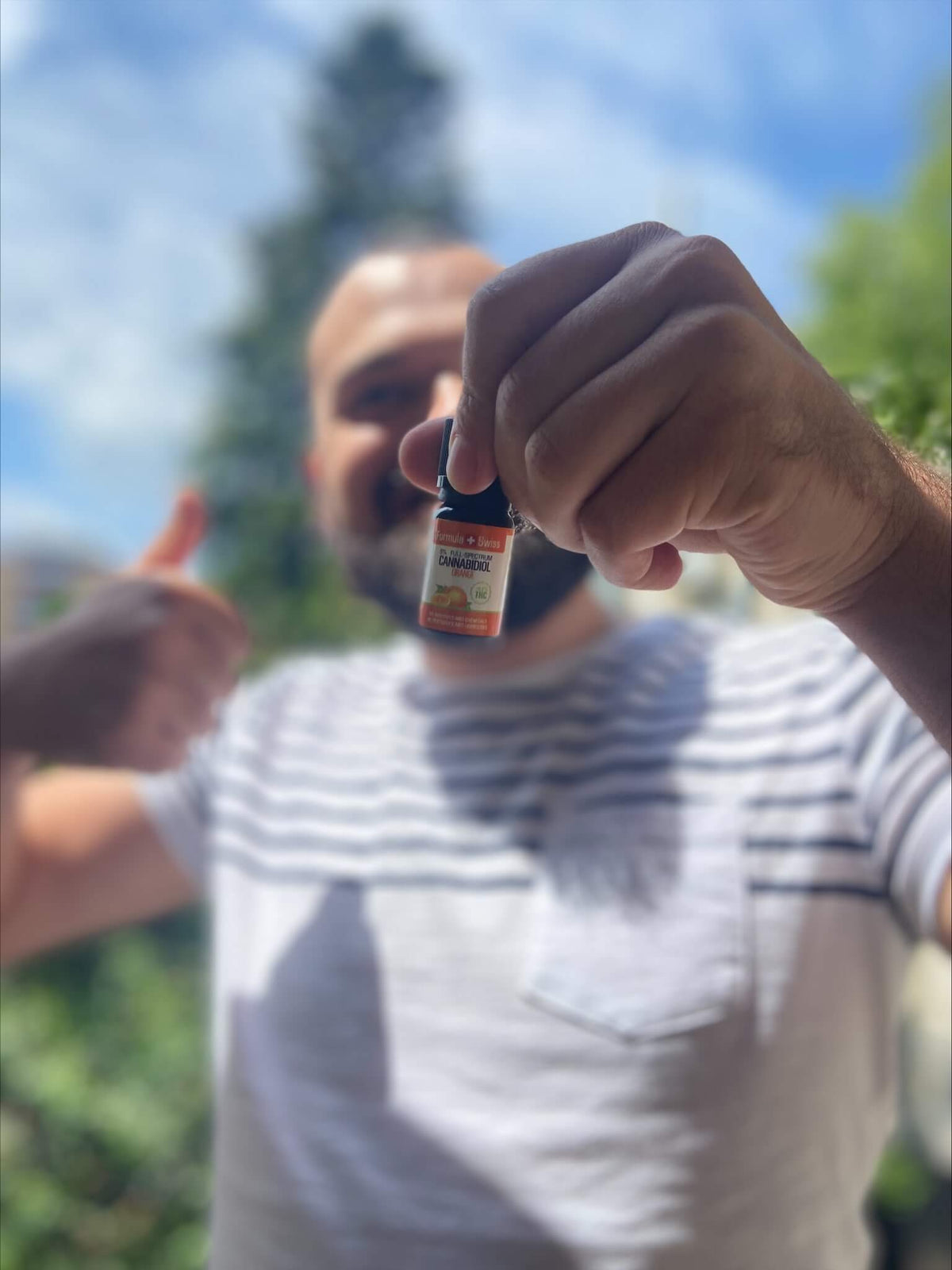 Formula Swiss Aceite de CBD en aceite de naranja