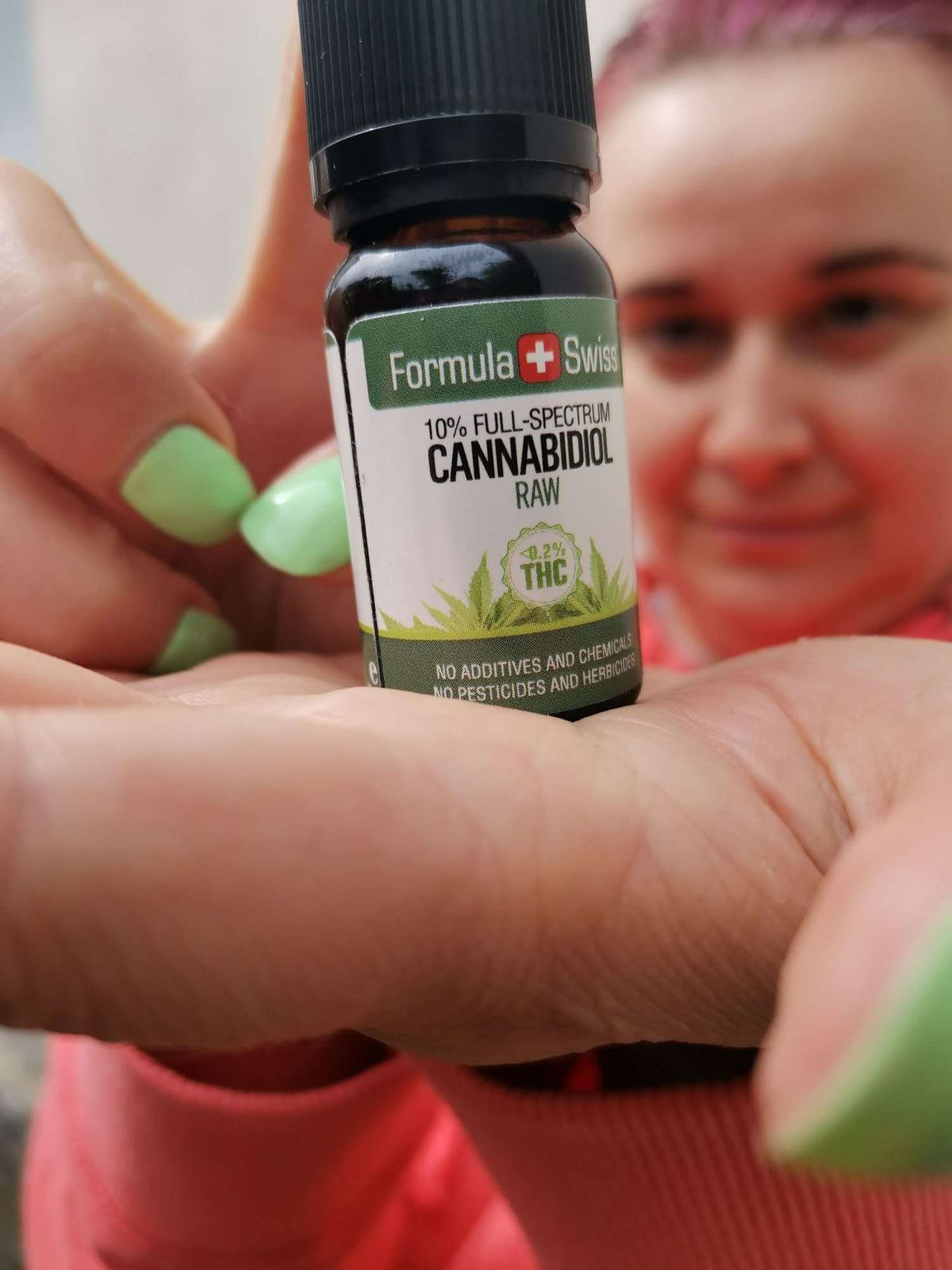 Aceite de CBD RAW ecológico de Formula Swiss