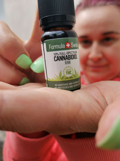 Aceite de CBD RAW ecológico de Formula Swiss