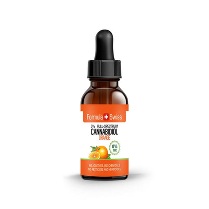 aceite CBD en aceite de naranja 0.0% THC