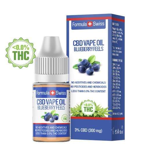 Fórmula Swiss AG CBD vape 3% (300 mg)