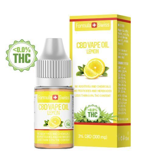Fórmula Swiss AG CBD vape 3% (300 mg)