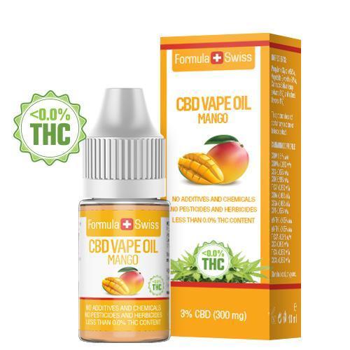 Fórmula Swiss AG CBD vape 3% (300 mg)