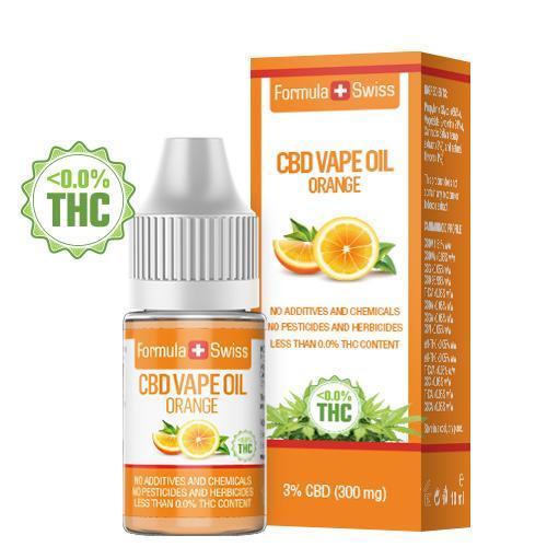 Fórmula Swiss AG CBD vape 3% (300 mg)